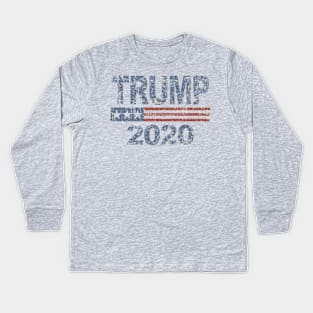 Vintage Trump 2020 Kids Long Sleeve T-Shirt